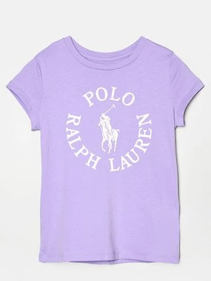 T-shirt z nadrukiem Ralph Lauren