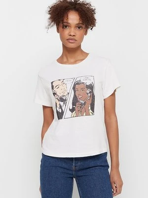 T-shirt z nadrukiem RE/DONE