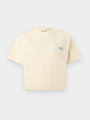 T-shirt z nadrukiem Red Bull beżowy