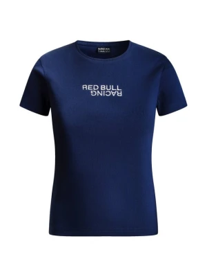 T-shirt z nadrukiem Red Bull niebieski