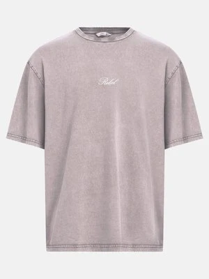 Zdjęcie produktu T-shirt z nadrukiem Redefined Rebel czarny melanż