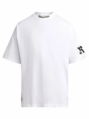 T-shirt z nadrukiem Redefined Rebel biały
