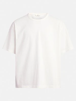 T-shirt z nadrukiem Redefined Rebel biały