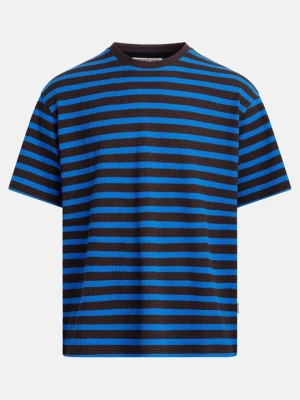 T-shirt z nadrukiem Redefined Rebel brązowy
