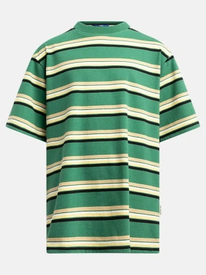 T-shirt z nadrukiem Redefined Rebel butelkowa zieleń