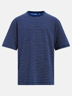 T-shirt z nadrukiem Redefined Rebel granatowy