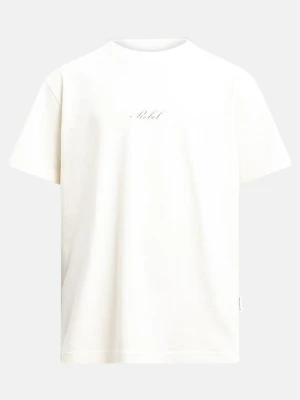 T-shirt z nadrukiem Redefined Rebel mleczny