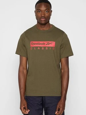 T-shirt z nadrukiem Reebok