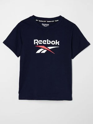 T-shirt z nadrukiem Reebok