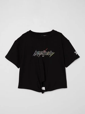 T-shirt z nadrukiem Reebok