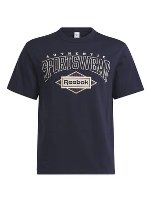 T-shirt z nadrukiem Reebok Classic