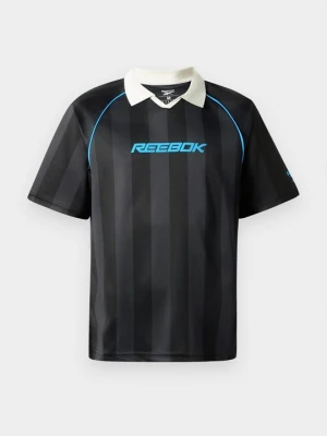 T-shirt z nadrukiem Reebok czarny