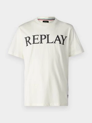 T-shirt z nadrukiem Replay