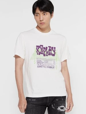 T-shirt z nadrukiem Replay