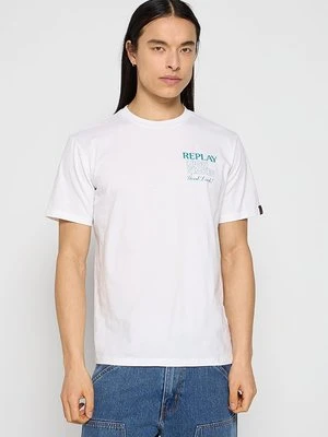 T-shirt z nadrukiem Replay