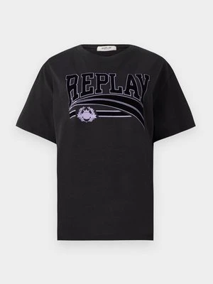 T-shirt z nadrukiem Replay