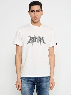T-shirt z nadrukiem Replay
