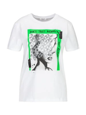 T-shirt z nadrukiem Replay