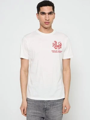 T-shirt z nadrukiem Replay