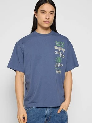 T-shirt z nadrukiem Replay