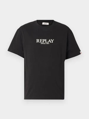 T-shirt z nadrukiem Replay