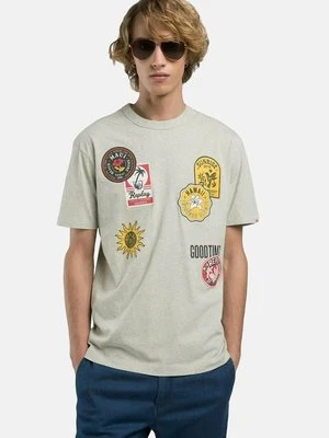 T-shirt z nadrukiem Replay