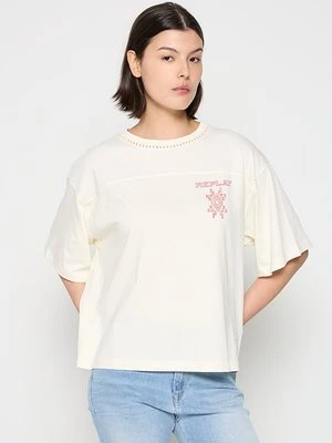 T-shirt z nadrukiem Replay