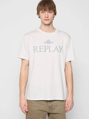 T-shirt z nadrukiem Replay