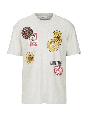 T-shirt z nadrukiem Replay