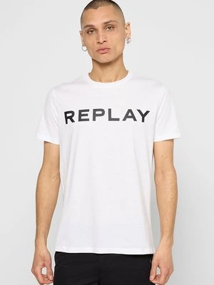T-shirt z nadrukiem Replay