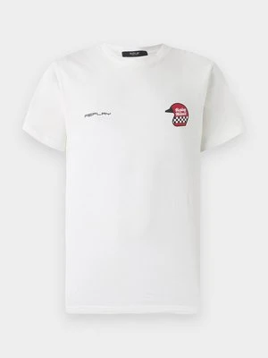 T-shirt z nadrukiem Replay