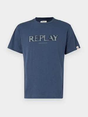 T-shirt z nadrukiem Replay