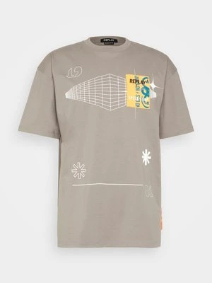 T-shirt z nadrukiem Replay