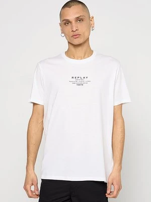 T-shirt z nadrukiem Replay