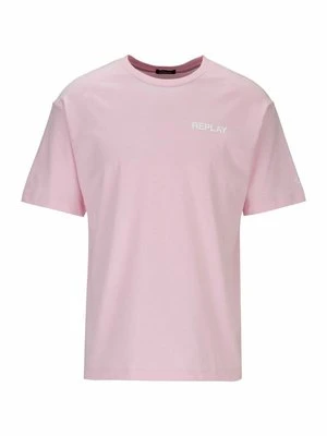 T-shirt z nadrukiem Replay