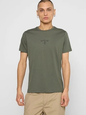 T-shirt z nadrukiem Replay