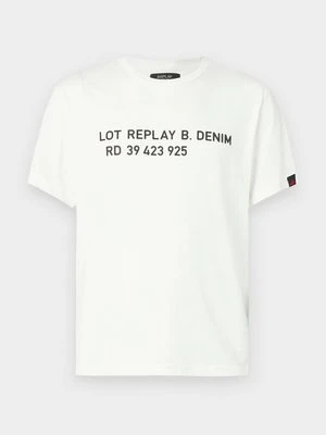 T-shirt z nadrukiem Replay