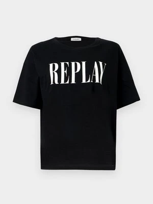 T-shirt z nadrukiem Replay
