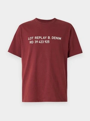 T-shirt z nadrukiem Replay