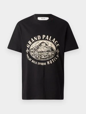 Zdjęcie produktu T-shirt z nadrukiem Replay czarny