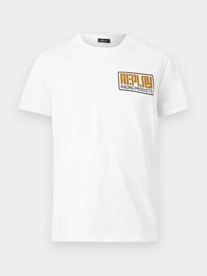 Zdjęcie produktu T-shirt z nadrukiem Replay biały