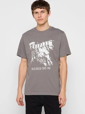 Zdjęcie produktu T-shirt z nadrukiem Replay szary