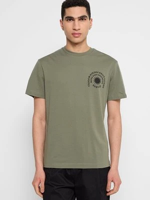 Zdjęcie produktu T-shirt z nadrukiem Replay zielony