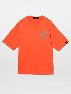 T-shirt z nadrukiem Replay