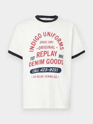 T-shirt z nadrukiem Replay