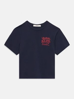 T-shirt z nadrukiem Replay