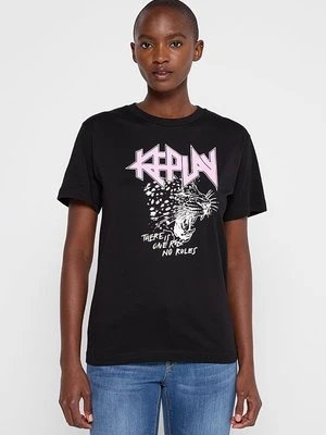 Zdjęcie produktu T-shirt z nadrukiem Replay czarny