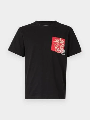 Zdjęcie produktu T-shirt z nadrukiem Replay czarny