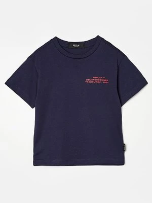 T-shirt z nadrukiem Replay