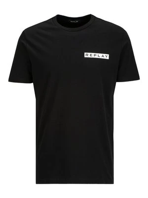 T-shirt z nadrukiem Replay